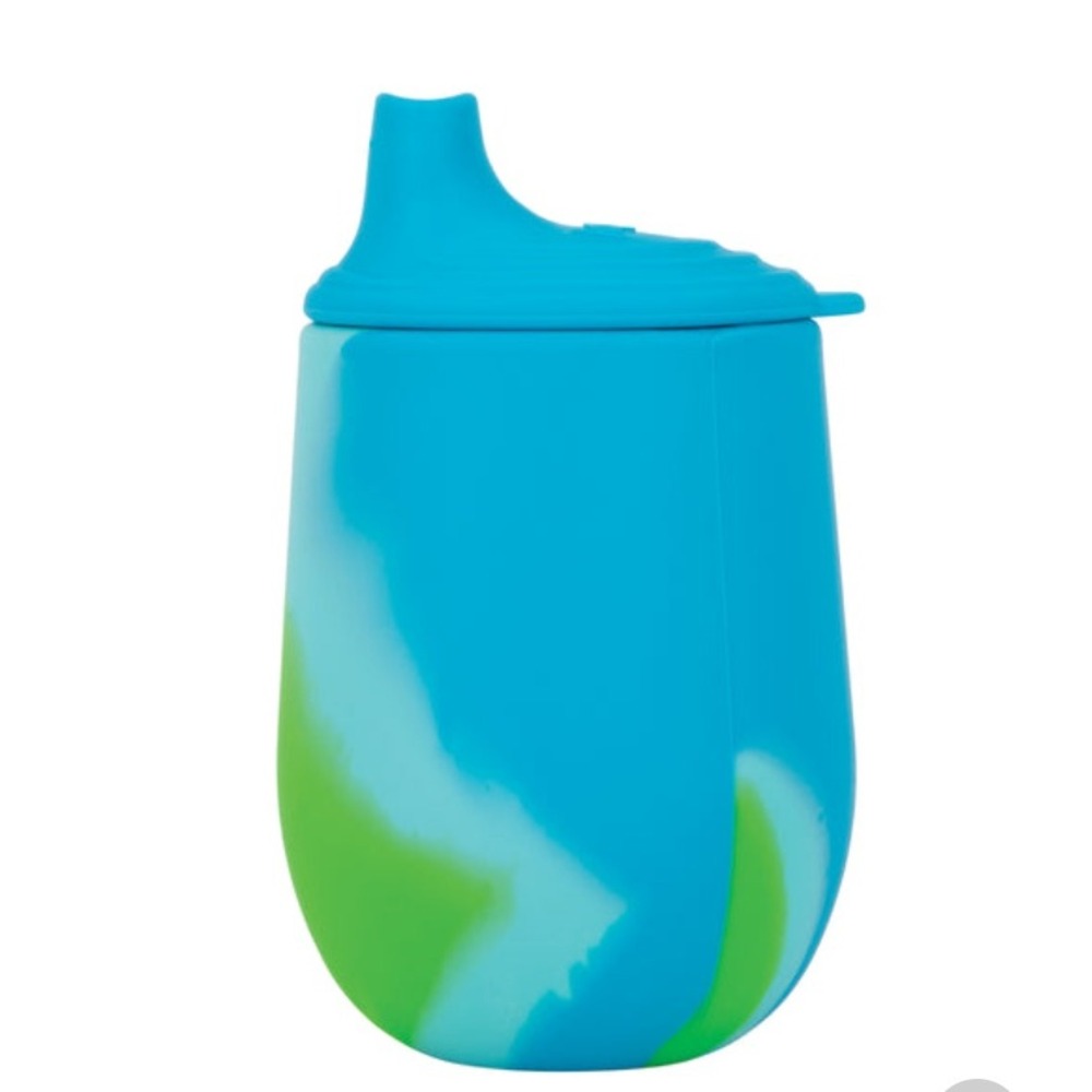 Nuby Baby First All Silicone Sippy Cup Soft Spout Trainer Cup BPA Free New